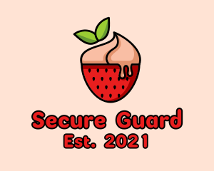 Strawberry Sundae Dessert logo