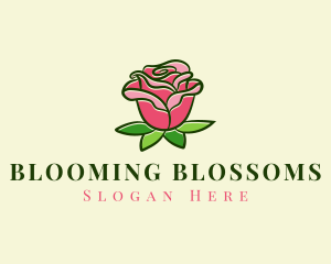 Red Rose Eco  logo design