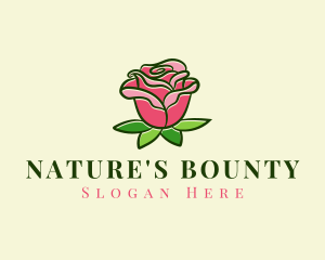 Red Rose Eco  logo design