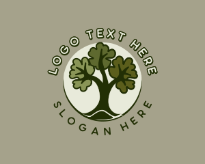 Tree Landscaping Garden logo