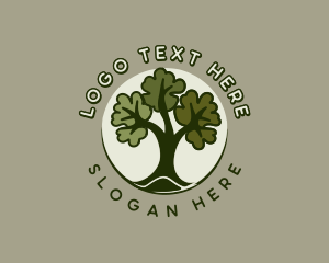 Tree Landscaping Garden Logo