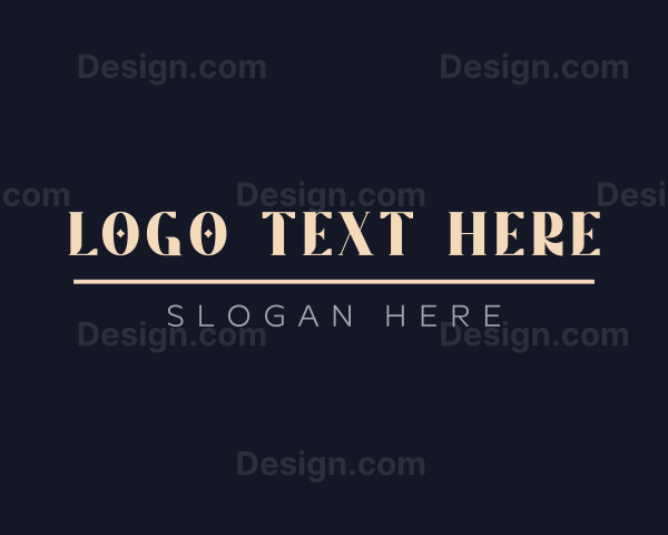 Elegant Fashion Brand Logo