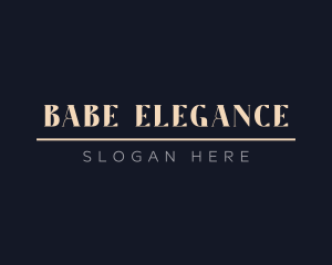 Elegant Fashion Brand  logo design