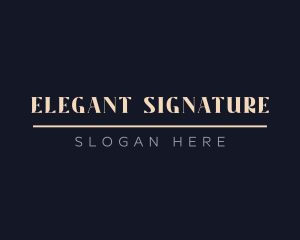 Elegant Fashion Brand  logo design