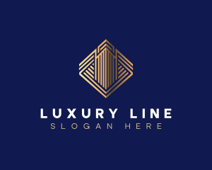 Luxury Realty Building logo design