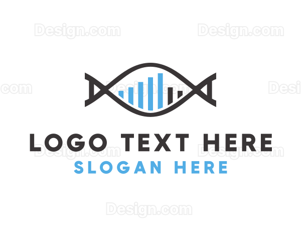 Genetic Sequence Graph Logo