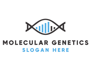 Genetic Sequence Graph logo design