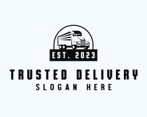 Truck Dispatch Freight  logo design