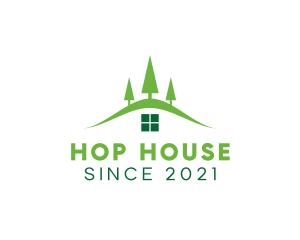 Mountain Tree House logo design