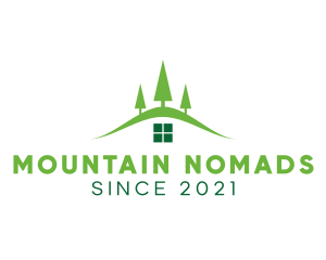 Mountain Tree House logo design