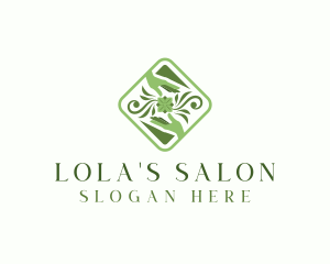 Spa Floral Salon logo design