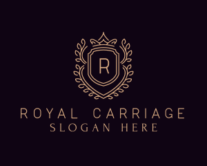 Royal Wreath Shield  logo design