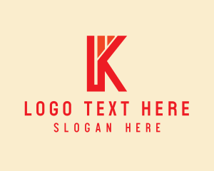 Generic Professional Letter K logo