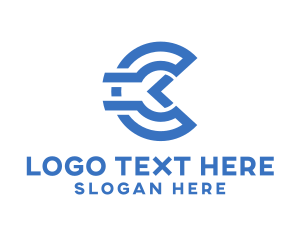 Generic Modern Letter C logo design