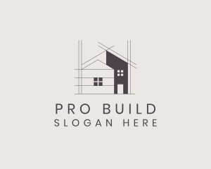 Architecture Housing Contractor logo