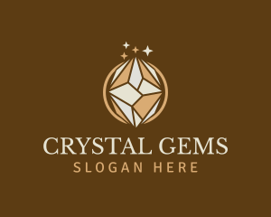 Gem Diamond Jewelry logo design