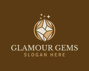 Gem Diamond Jewelry logo design