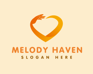 Hand Heart Charity Logo