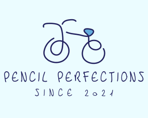 Blue Bicycle Bike  logo