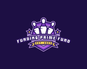 Bowling Star Tournament logo design