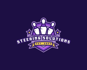 Bowling Star Tournament logo design