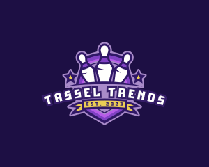 Bowling Star Tournament logo design