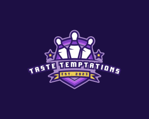 Bowling Star Tournament logo design