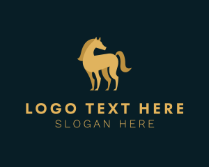 Luxury Horse Rider  logo