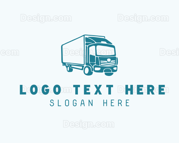 Supply Delivery Truck Logo