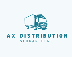 Supply Delivery Truck logo design