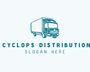 Supply Delivery Truck logo design