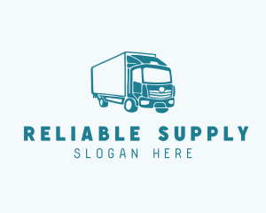 Supply Delivery Truck logo design