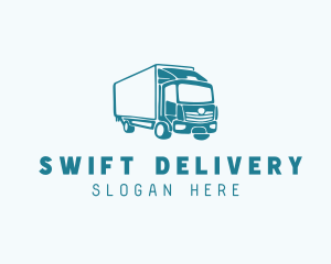 Supply Delivery Truck logo design