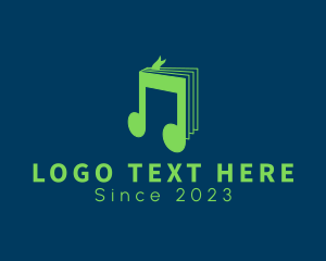 Melody - Musical Audio Book App logo design