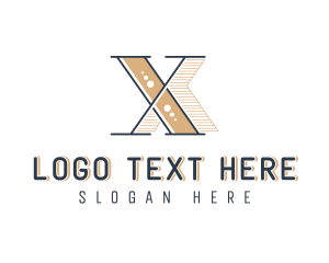 Professional Minimalist Letter X logo