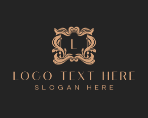 Luxury Ornamental Crest logo