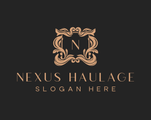 Luxury Ornamental Crest logo design