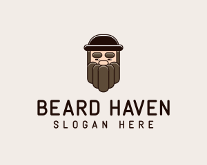 Old Man Beard logo design