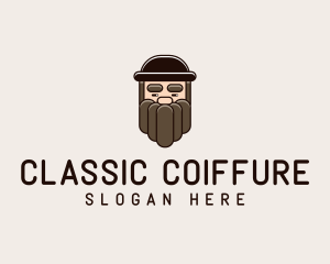 Old Man Beard logo design