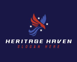 Eagle American Patriot logo design