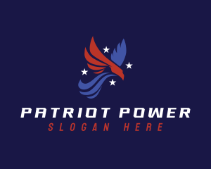 Eagle American Patriot logo design