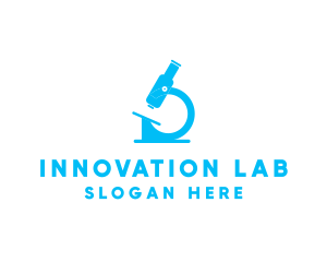 Blue Lab Microscope logo