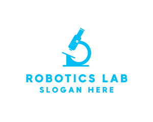 Blue Lab Microscope logo