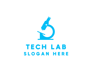 Blue Lab Microscope logo