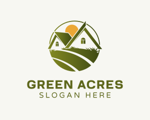 House Lawn Grass logo