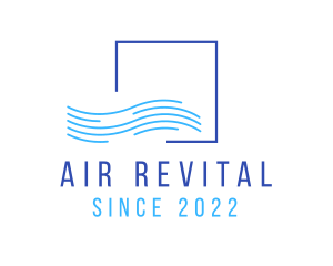 Cooling Airflow Window logo design