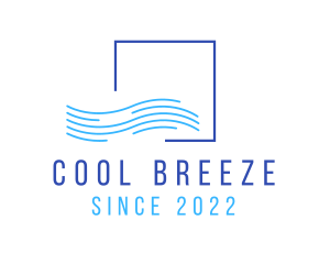 Cooling Airflow Window logo design