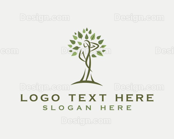 Tree Organic Woman Logo