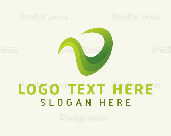 Gradient Swoosh Business Logo