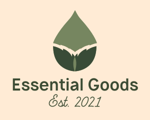 Essential Leaf Extract logo design